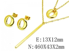 Stainless Steel Jewelry Wholesale - Stainless Steel Jewelry Sets - HY59S2940HHC