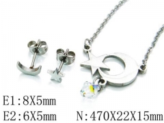 Stainless Steel Jewelry Wholesale - Stainless Steel Jewelry Sets - HY54S0213ND