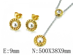 Stainless Steel Jewelry Wholesale - Stainless Steel Jewelry Sets - HY59S1487NL