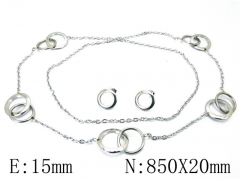 Stainless Steel Jewelry Wholesale - Stainless Steel Jewelry Sets - HY59S1425HKD