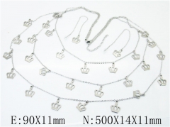 Stainless Steel Jewelry Wholesale - Stainless Steel Jewelry Sets - HY59S1775HPW