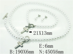 Stainless Steel Jewelry Wholesale - Stainless Steel Jewelry Sets - HY59S1964HOS