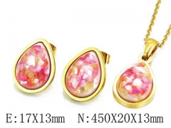Stainless Steel Jewelry Wholesale - Stainless Steel Jewelry Sets - HY25S0658HZL