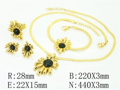Stainless Steel Jewelry Wholesale - Stainless Steel Jewelry Sets - HY50S0233JDD
