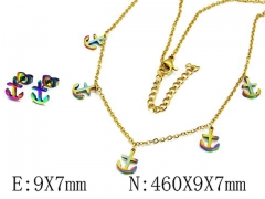 Stainless Steel Jewelry Wholesale - Stainless Steel Jewelry Sets - HY59S2916OLS