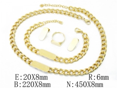 Stainless Steel Jewelry Wholesale - Stainless Steel Jewelry Sets - HY50S0033JTT