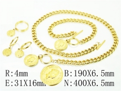 Stainless Steel Jewelry Wholesale - Stainless Steel Jewelry Sets - HY50S0245JTT