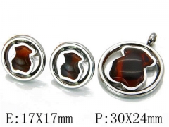 Stainless Steel Jewelry Wholesale - Stainless Steel Jewelry Sets - HY64S0527HOF