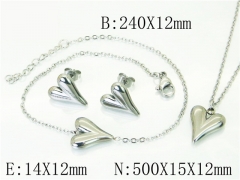 Stainless Steel Jewelry Wholesale - Stainless Steel Jewelry Sets - HY59S2395PS