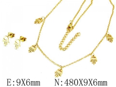Stainless Steel Jewelry Wholesale - Stainless Steel Jewelry Sets - HY59S2965OL