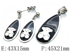 Stainless Steel Jewelry Wholesale - Stainless Steel Jewelry Sets - HY64S0563HOX