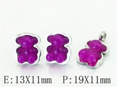Stainless Steel Jewelry Wholesale - Stainless Steel Jewelry Sets - HY64S1396HBB