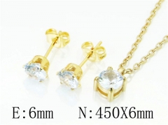 Stainless Steel Jewelry Wholesale - Stainless Steel Jewelry Sets - HY12S1078MW