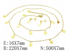 Stainless Steel Jewelry Wholesale - Stainless Steel Jewelry Sets - HY59S1503HXX
