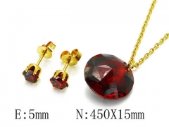 Stainless Steel Jewelry Wholesale - Stainless Steel Jewelry Sets - HY30S0340HIA
