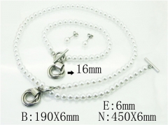 Stainless Steel Jewelry Wholesale - Stainless Steel Jewelry Sets - HY59S1972HOD