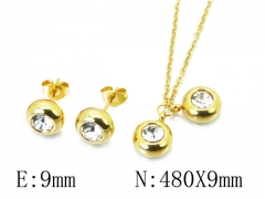 Stainless Steel Jewelry Wholesale - Stainless Steel Jewelry Sets - HY59S1476ML