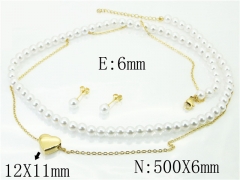 Stainless Steel Jewelry Wholesale - Stainless Steel Jewelry Sets - HY59S2063HLL