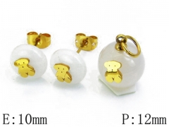 Stainless Steel Jewelry Wholesale - Stainless Steel Jewelry Sets - HY64S0364HJZ