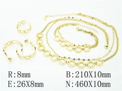 Stainless Steel Jewelry Wholesale - Stainless Steel Jewelry Sets - HY50S0232JGG