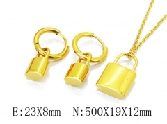 Stainless Steel Jewelry Wholesale - Stainless Steel Jewelry Sets - HY06S1012HKS