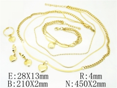 Stainless Steel Jewelry Wholesale - Stainless Steel Jewelry Sets - HY50S0109JCC