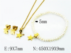 Stainless Steel Jewelry Wholesale - Stainless Steel Jewelry Sets - HY21S0206JEE