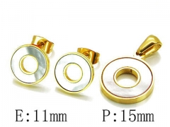 Stainless Steel Jewelry Wholesale - Stainless Steel Jewelry Sets - HY25S0568HIF