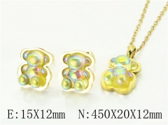 Stainless Steel Jewelry Wholesale - Stainless Steel Jewelry Sets - HY64S1424HIU