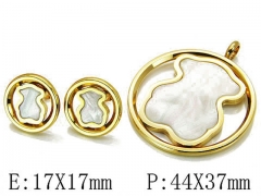 Stainless Steel Jewelry Wholesale - Stainless Steel Jewelry Sets - HY64S0522IIQ