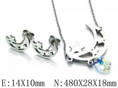 Stainless Steel Jewelry Wholesale - Stainless Steel Jewelry Sets - HY54S0164NV