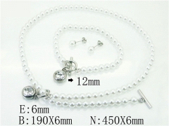 Stainless Steel Jewelry Wholesale - Stainless Steel Jewelry Sets - HY59S1987HOC
