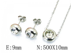 Stainless Steel Jewelry Wholesale - Stainless Steel Jewelry Sets - HY59S1525LF