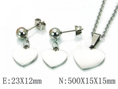 Stainless Steel Jewelry Wholesale - Stainless Steel Jewelry Sets - HY91S0655HAA