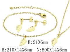 Stainless Steel Jewelry Wholesale - Stainless Steel Jewelry Sets - HY59B1683MS