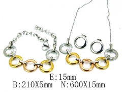 Stainless Steel Jewelry Wholesale - Stainless Steel Jewelry Sets - HY59S2821IRR