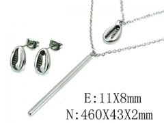 Stainless Steel Jewelry Wholesale - Stainless Steel Jewelry Sets - HY59S2943PW