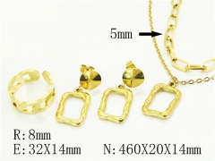 Stainless Steel Jewelry Wholesale - Stainless Steel Jewelry Sets - HY50S0592HOR