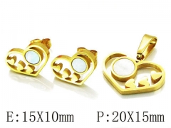 Stainless Steel Jewelry Wholesale - Stainless Steel Jewelry Sets - HY25S0564HIX