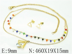 Stainless Steel Jewelry Wholesale - Stainless Steel Jewelry Sets - HY21S0331OC