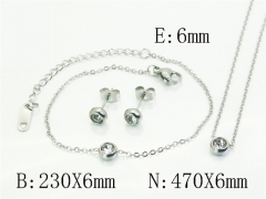 Stainless Steel Jewelry Wholesale - Stainless Steel Jewelry Sets - HY30S0167PL