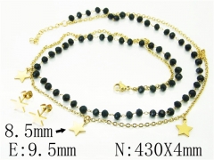 Stainless Steel Jewelry Wholesale - Stainless Steel Jewelry Sets - HY24S0070HHT