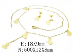 Stainless Steel Jewelry Wholesale - Stainless Steel Jewelry Sets - HY59S1639PE