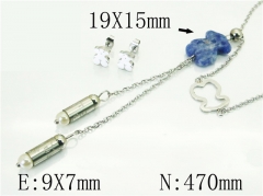 Stainless Steel Jewelry Wholesale - Stainless Steel Jewelry Sets - HY64S1342HKW