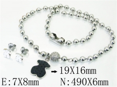 Stainless Steel Jewelry Wholesale - Stainless Steel Jewelry Sets - HY21S0283IHS