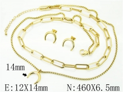 Stainless Steel Jewelry Wholesale - Stainless Steel Jewelry Sets - HY59S2252HLU