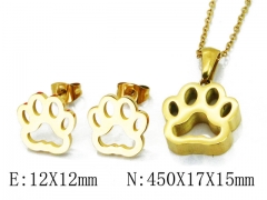 Stainless Steel Jewelry Wholesale - Stainless Steel Jewelry Sets - HY91S0568HHL