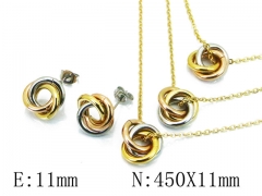 Stainless Steel Jewelry Wholesale - Stainless Steel Jewelry Sets - HY59S1523HIW