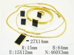 Stainless Steel Jewelry Wholesale - Stainless Steel Jewelry Sets - HY50S0370JCC