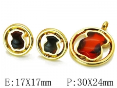 Stainless Steel Jewelry Wholesale - Stainless Steel Jewelry Sets - HY64S0528ICC